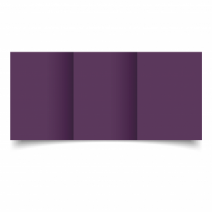 Vino Sirio Colour Card Blanks Double sided 290gsm-A6-Trifold