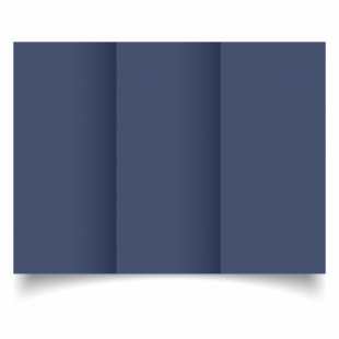 Blu Sirio Colour Card Blanks Double sided 290gsm-DL-Trifold