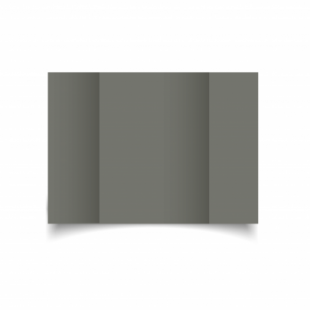 Antracite Sirio Colour Card Blanks Double sided 290gsm-A5-Gatefold
