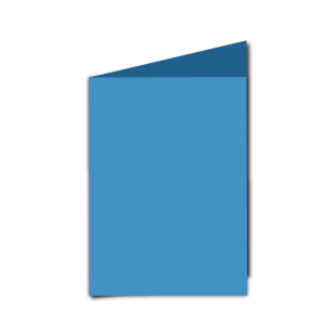 Blue Card Blanks Double sided 290gsm-A6-Portrait