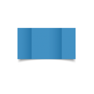 Blue Card Blanks Double sided 290gsm-Large Square-Gatefold