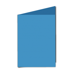 Blue Card Blanks Double sided 290gsm-5"x7"-Portrait