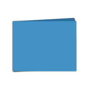 Blue Card Blanks Double sided 290gsm-5"x7"-Landscape