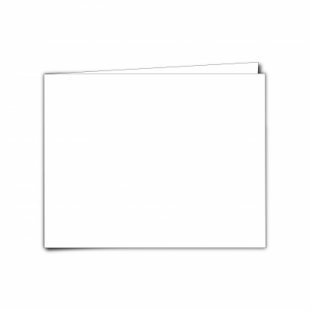 White Super Smooth Card Blanks Double Sided 300gsm-5"x7"-Landscape