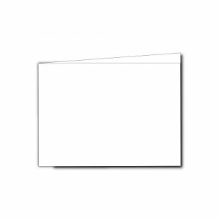 White Super Smooth Card Blanks Double Sided 300gsm-A6-Landscape