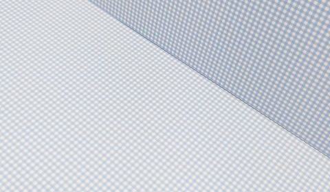 Pastel Blue Gingham Card 300gsm