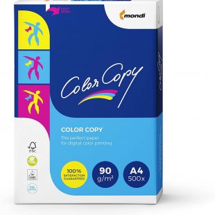 A4 (210x297mm) Mondi Color Copy Paper White 90gsm