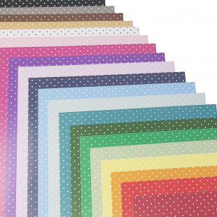 Polka Dots Patterned Card | Assorted Pack of 20
