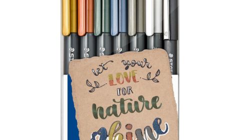 Staedtler Metallic Brush Pens - Pack of 7