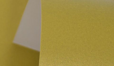 Khaki Green Pure Pearl Single Sided Card 300gsm