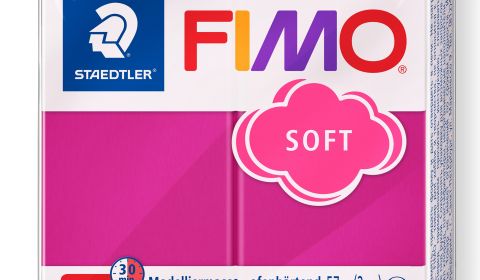 FIMO Soft Block 57g - Raspberry