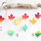 Fimo Soft Indian Summer Autumn Leaves Decoration Milieu 04