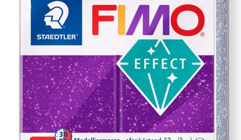 FIMO Effect Block 57g - Glitter Purple