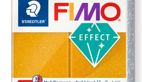 FIMO Effect Block 57g - Metallic Gold