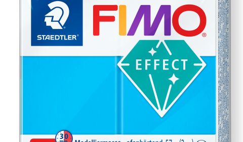 FIMO Effect Block 57g - Translucent Blue