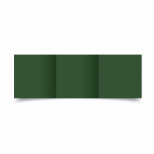 Dark Green Card Blanks Double Sided 240gsm-Large Square-Trifold