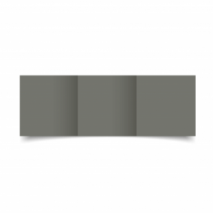 Antracite Sirio Colour Card Blanks Double sided 290gsm-Large Square-Trifold