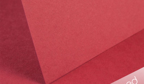 Ruby Red Plain Card 240gsm