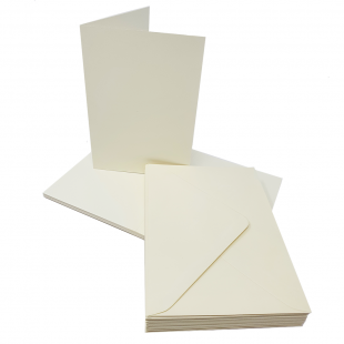 Ivory Smooth Card Blanks and Envelopes