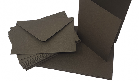 Pitch Materica Double Sided 250gsm Card Blanks and Envelopes