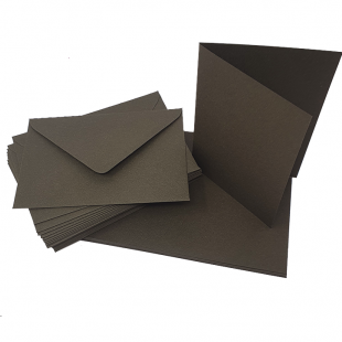 Pitch Materica Double Sided 250gsm Card Blanks and Envelopes