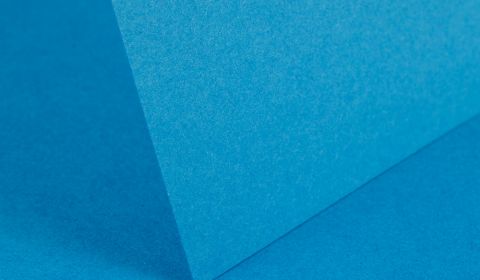 Ocean Blue Plain Card 240gsm