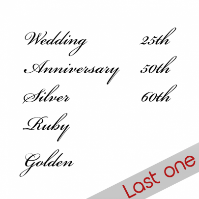 Anniversary Words