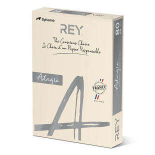 A4 (210x297mm) Rey Adagio Ivory 80gsm | 500 Sheets