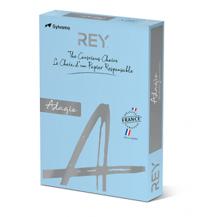 A4 (210x297mm) Rey Adagio Bright Blue 160gsm | 250 Sheets