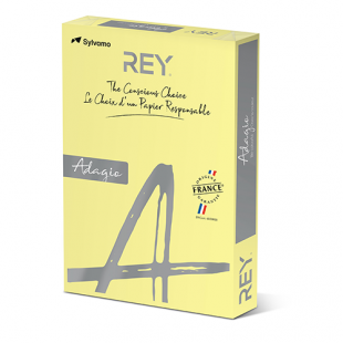 A4 (210x297mm) Rey Adagio Canary 160gsm | 250 Sheets