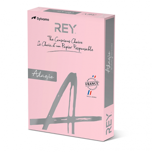 A4 (210x297mm) Rey Adagio Pink 160gsm | 250 Sheets