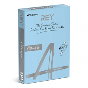 A3 (420x297mm) Rey Adagio Bright Blue 80gsm | 500 Sheets