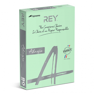 A3 (297x420mm) Rey Adagio Green 80gsm | 500 Sheets
