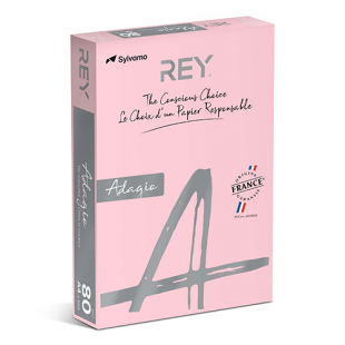 A3 (420x297mm) Rey Adagio Pink 80gsm | 500 Sheets