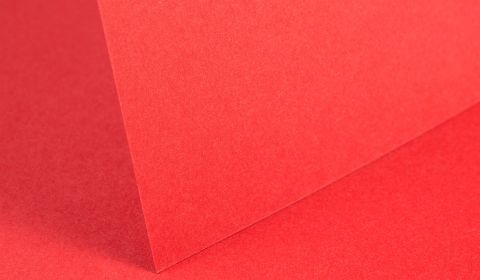 Post Box Red Smooth Card 240gsm