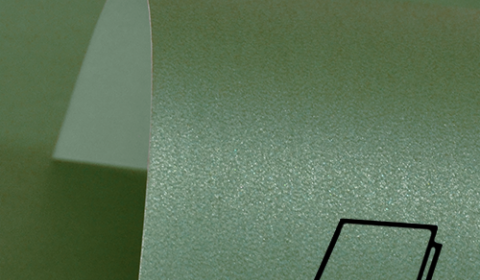 Royal Green Pure Pearl Card Blanks Double Sided 300gsm