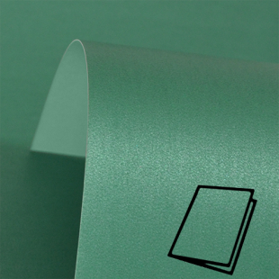 Xmas Green Pure Pearl Card Blanks Double Sided 300gsm