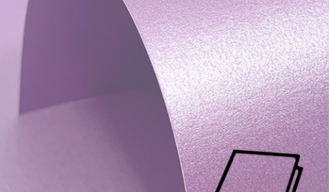 Periwinkle Purple Pure Pearl Card Blanks Double Sided 300gsm