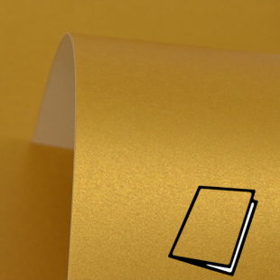 Royal Gold Pure Pearl Card Blanks One Sided 300gsm