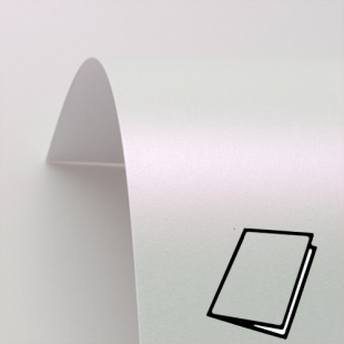 Glaze Pink Pure Pearl Card Blanks One Sided Pearlised 300gsm
