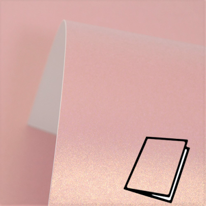 Rose Gold Card Blank Symbol