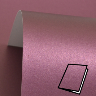 Burgundy Pure Pearl Card Blanks One Sided 300gsm