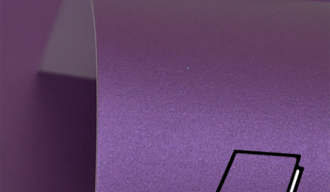 Royal Purple Pure Pearl Card Blanks One Sided 300gsm