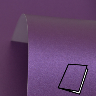 Royal Purple Pure Pearl Card Blanks One Sided 300gsm