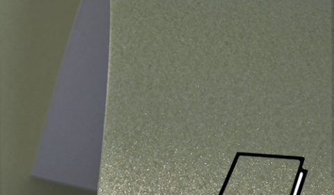 Olive Green Pure Pearl Card Blanks One Sided 300gsm