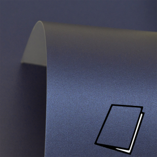 Royal Blue Pure Pearl Card Blanks One Sided 300gsm