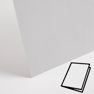 White Card Plain 250gsm Card Blanks