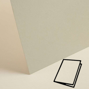 Ivory Smooth Card Blank Symbol