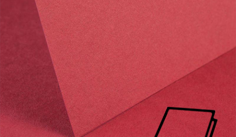 Ruby Red Double Sided Card Blanks 240gsm