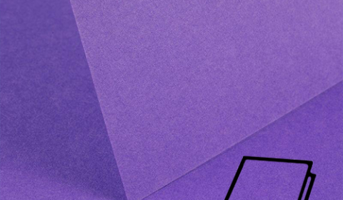 Dark Violet Card Blanks Double Sided 240gsm